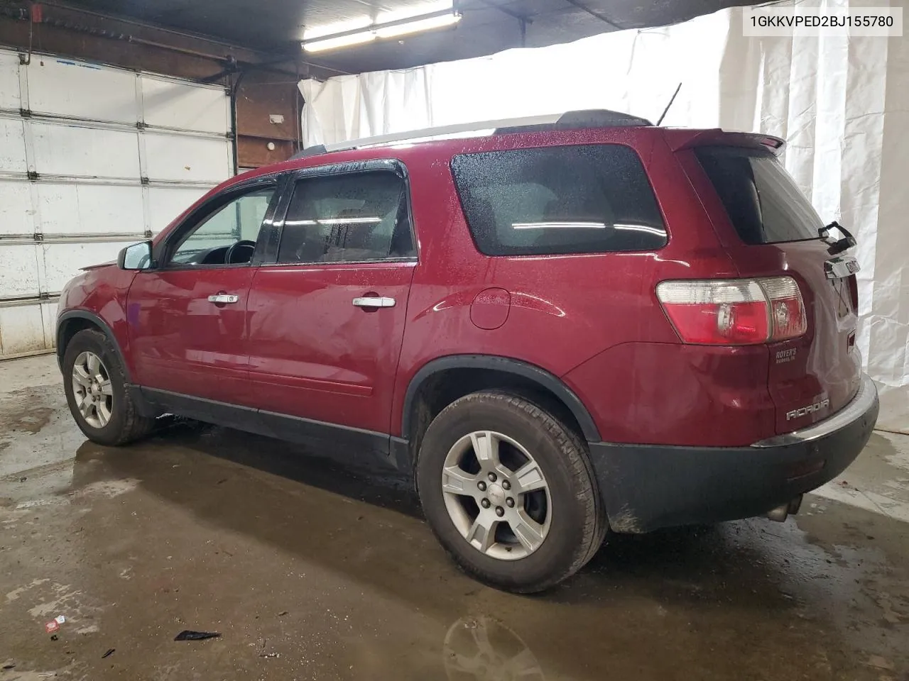 1GKKVPED2BJ155780 2011 GMC Acadia Sle