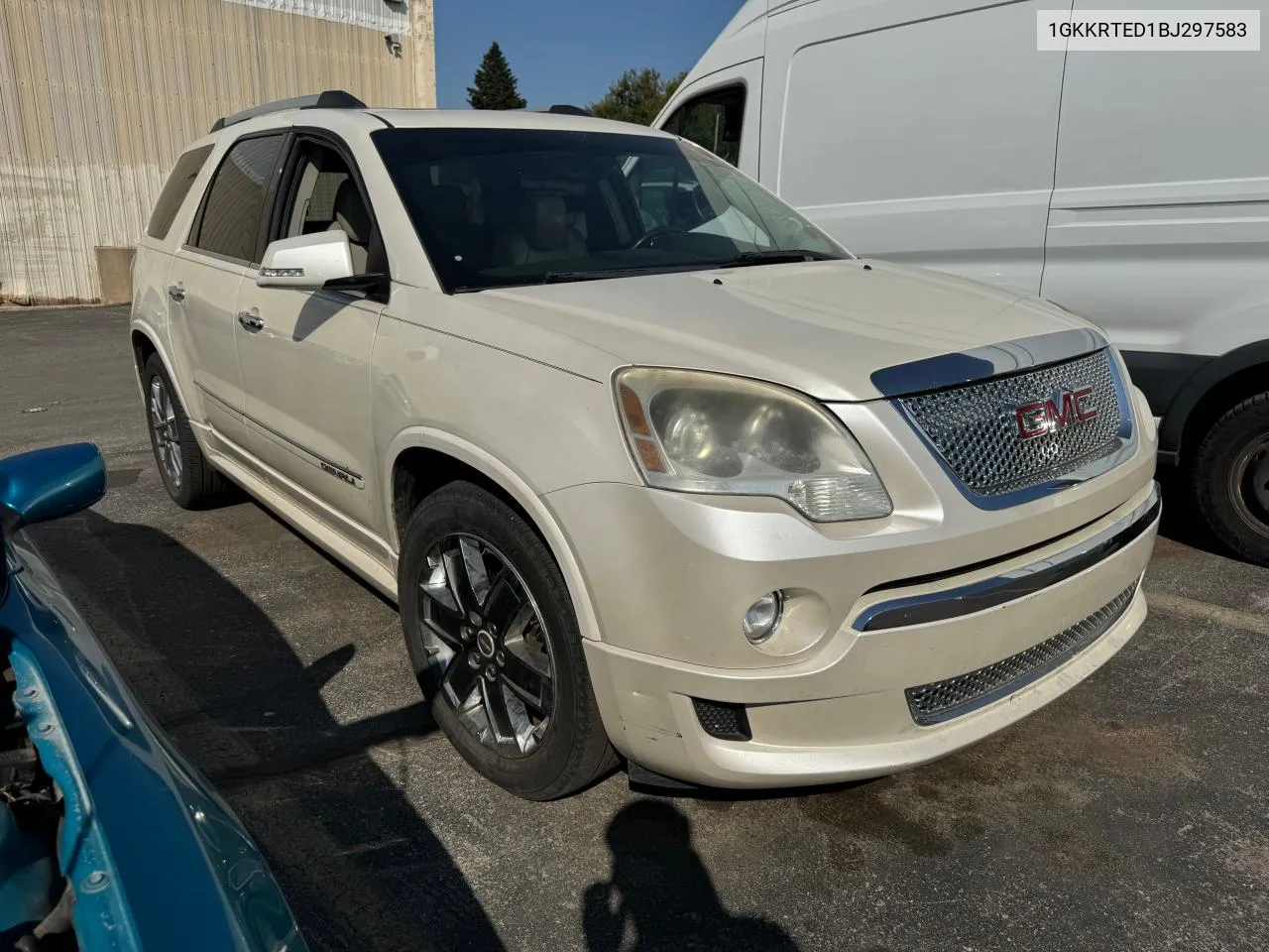 1GKKRTED1BJ297583 2011 GMC Acadia Denali