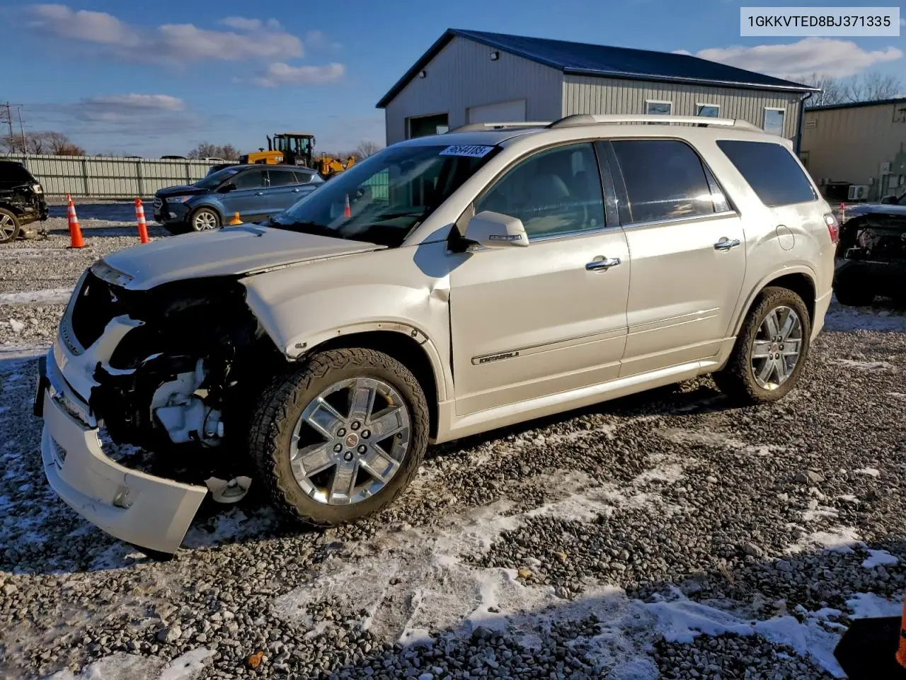 1GKKVTED8BJ371335 2011 GMC Acadia Denali