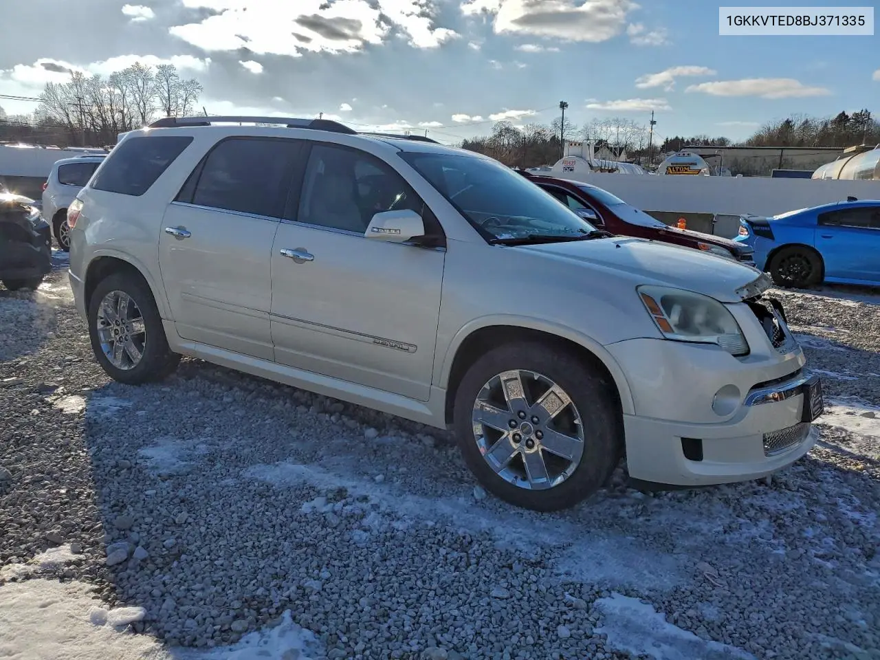 1GKKVTED8BJ371335 2011 GMC Acadia Denali