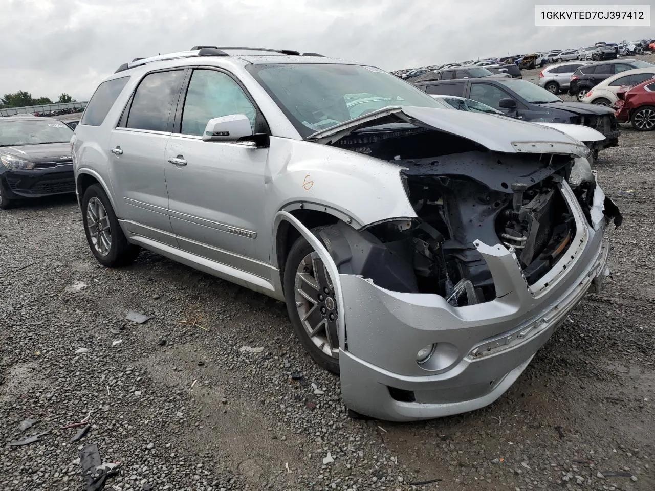 1GKKVTED7CJ397412 2012 GMC Acadia Denali