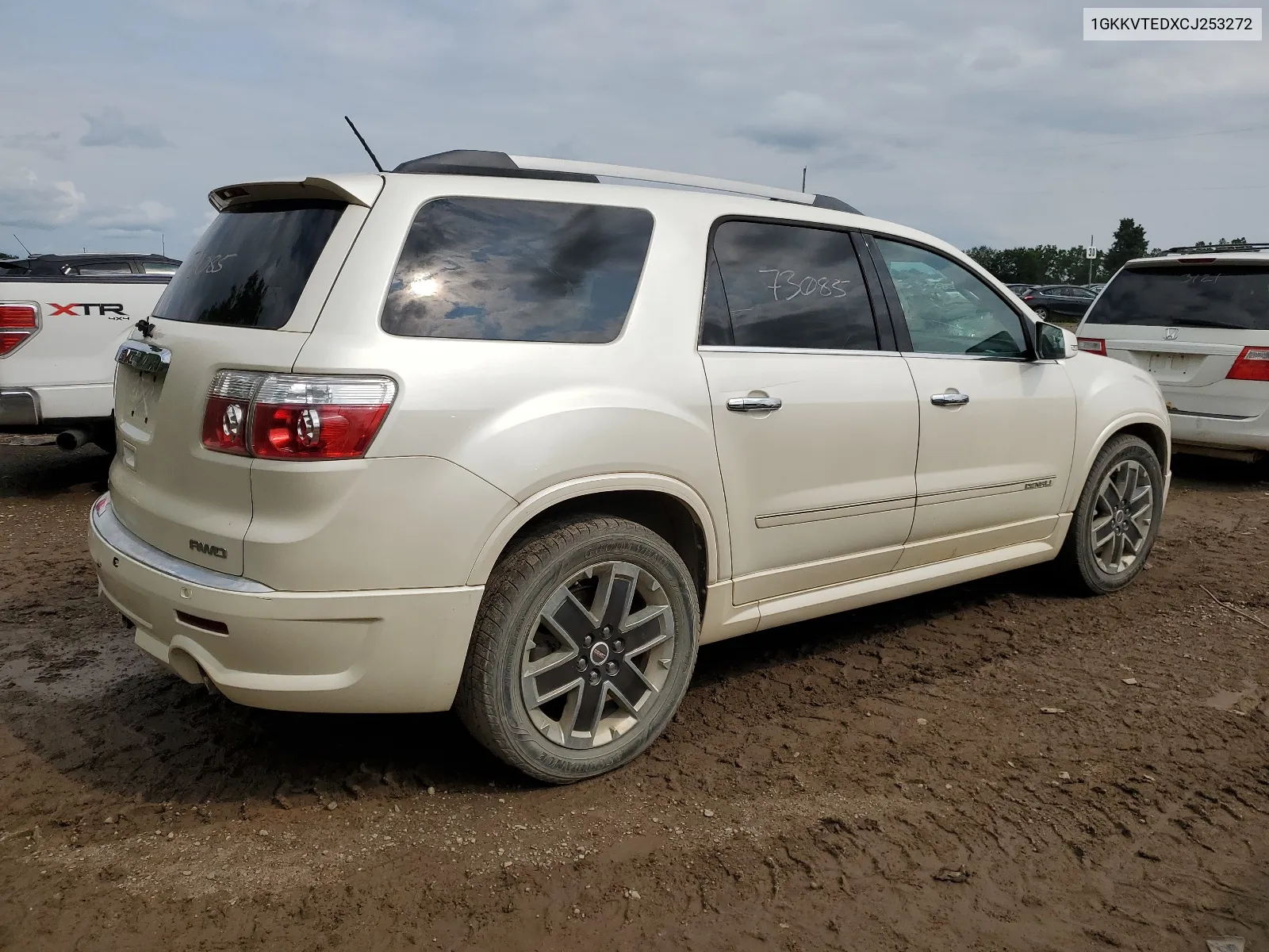 1GKKVTEDXCJ253272 2012 GMC Acadia Denali