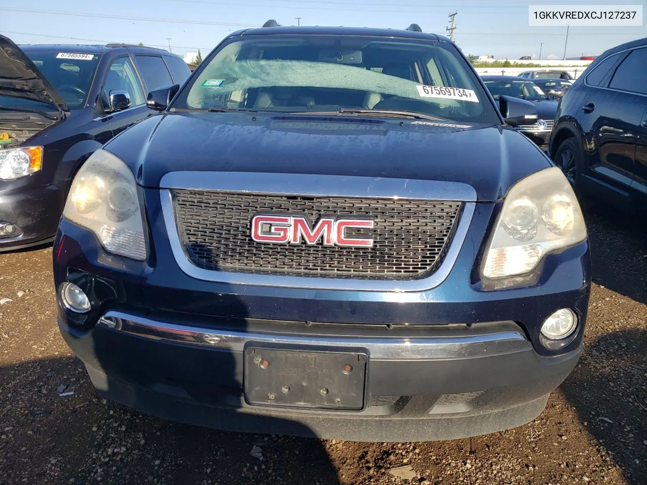 1GKKVREDXCJ127237 2012 GMC Acadia Slt-1