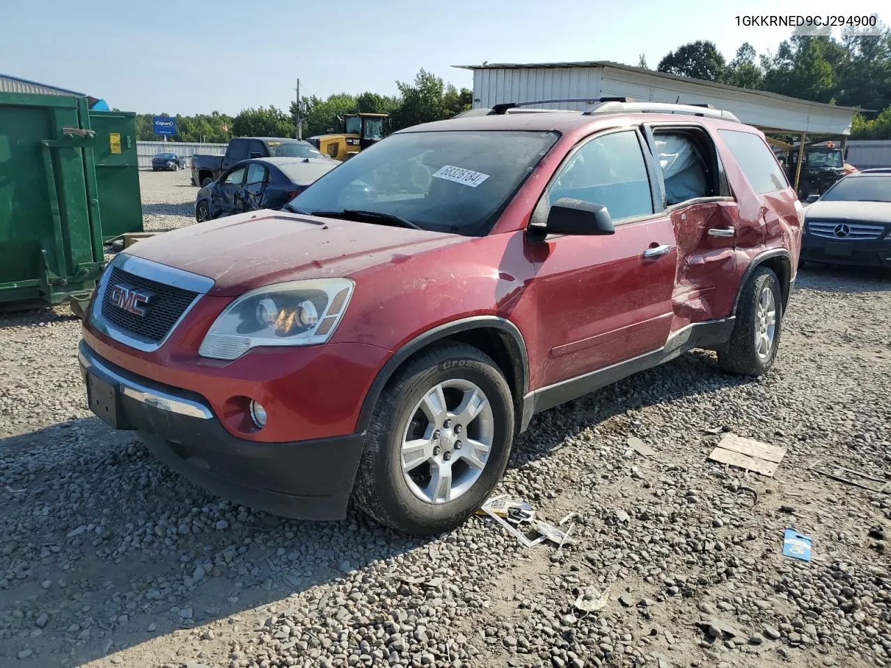 1GKKRNED9CJ294900 2012 GMC Acadia Sle