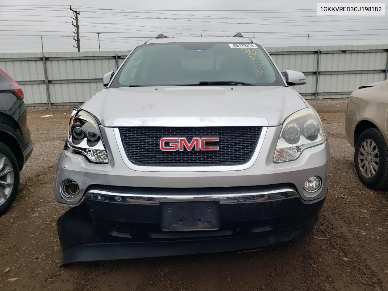 1GKKVRED3CJ198182 2012 GMC Acadia Slt-1