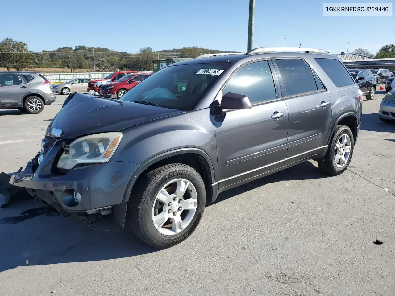 1GKKRNED8CJ269440 2012 GMC Acadia Sle
