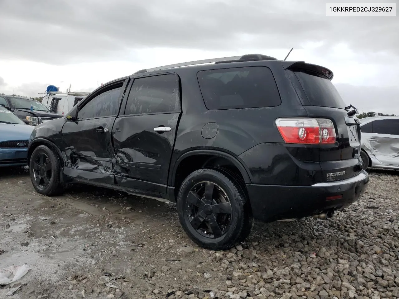 1GKKRPED2CJ329627 2012 GMC Acadia Sle