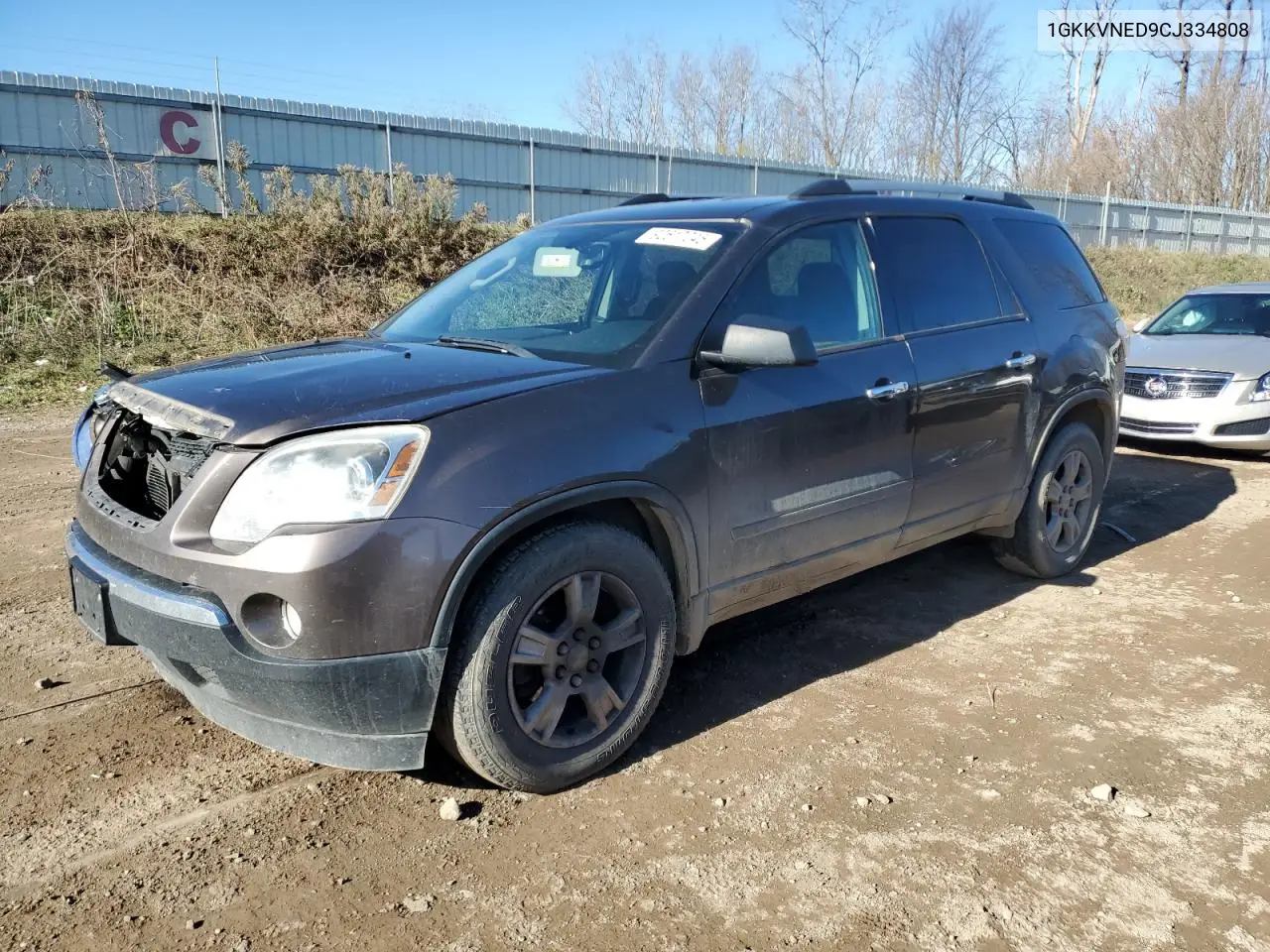 1GKKVNED9CJ334808 2012 GMC Acadia Sle