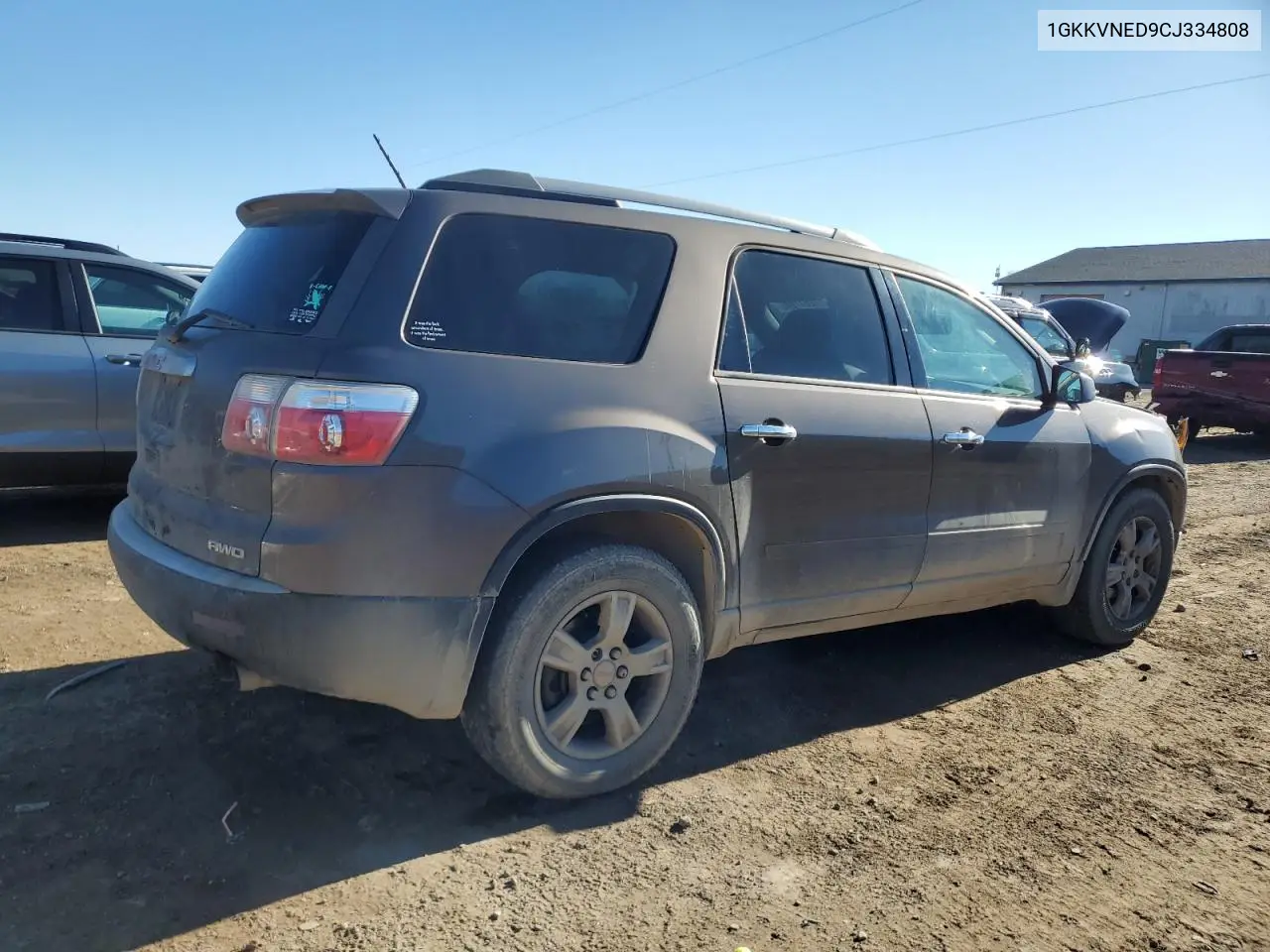 1GKKVNED9CJ334808 2012 GMC Acadia Sle