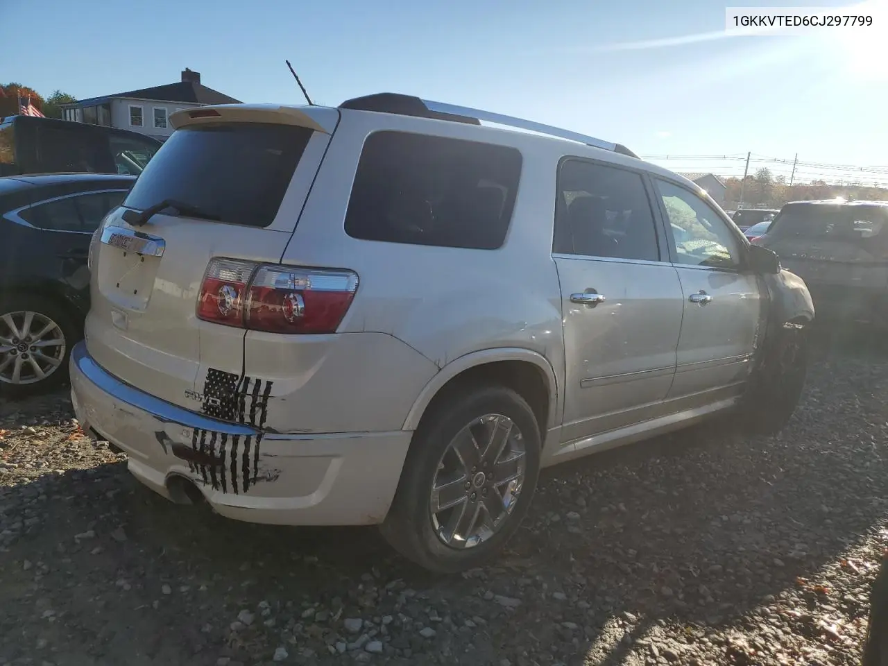 1GKKVTED6CJ297799 2012 GMC Acadia Denali