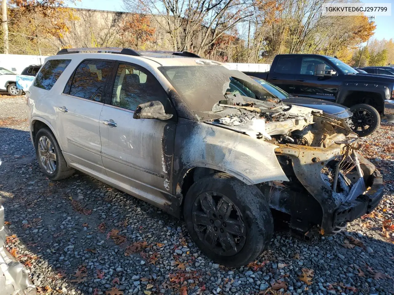 1GKKVTED6CJ297799 2012 GMC Acadia Denali