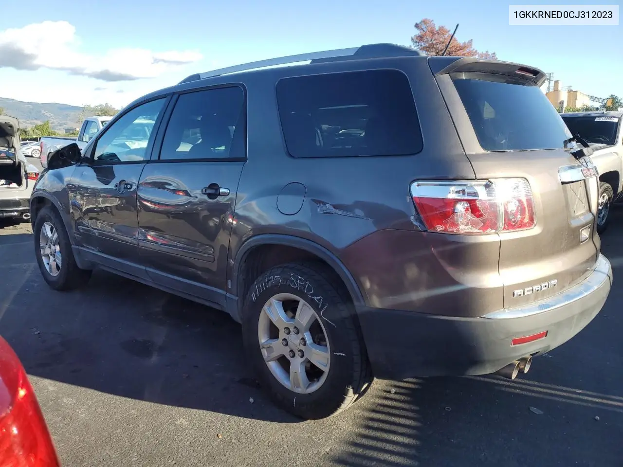 1GKKRNED0CJ312023 2012 GMC Acadia Sle