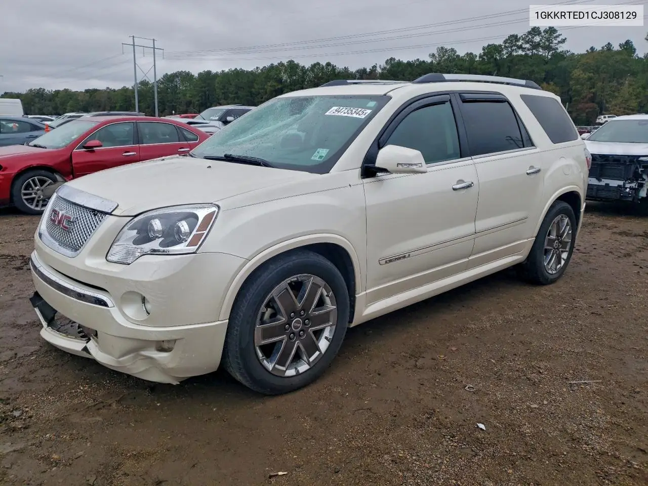 1GKKRTED1CJ308129 2012 GMC Acadia Denali