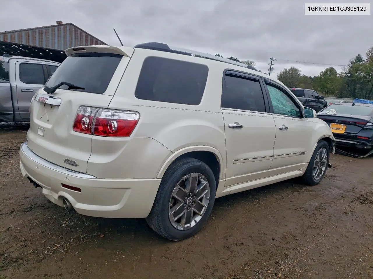 1GKKRTED1CJ308129 2012 GMC Acadia Denali