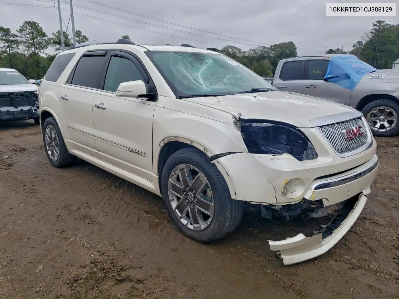1GKKRTED1CJ308129 2012 GMC Acadia Denali