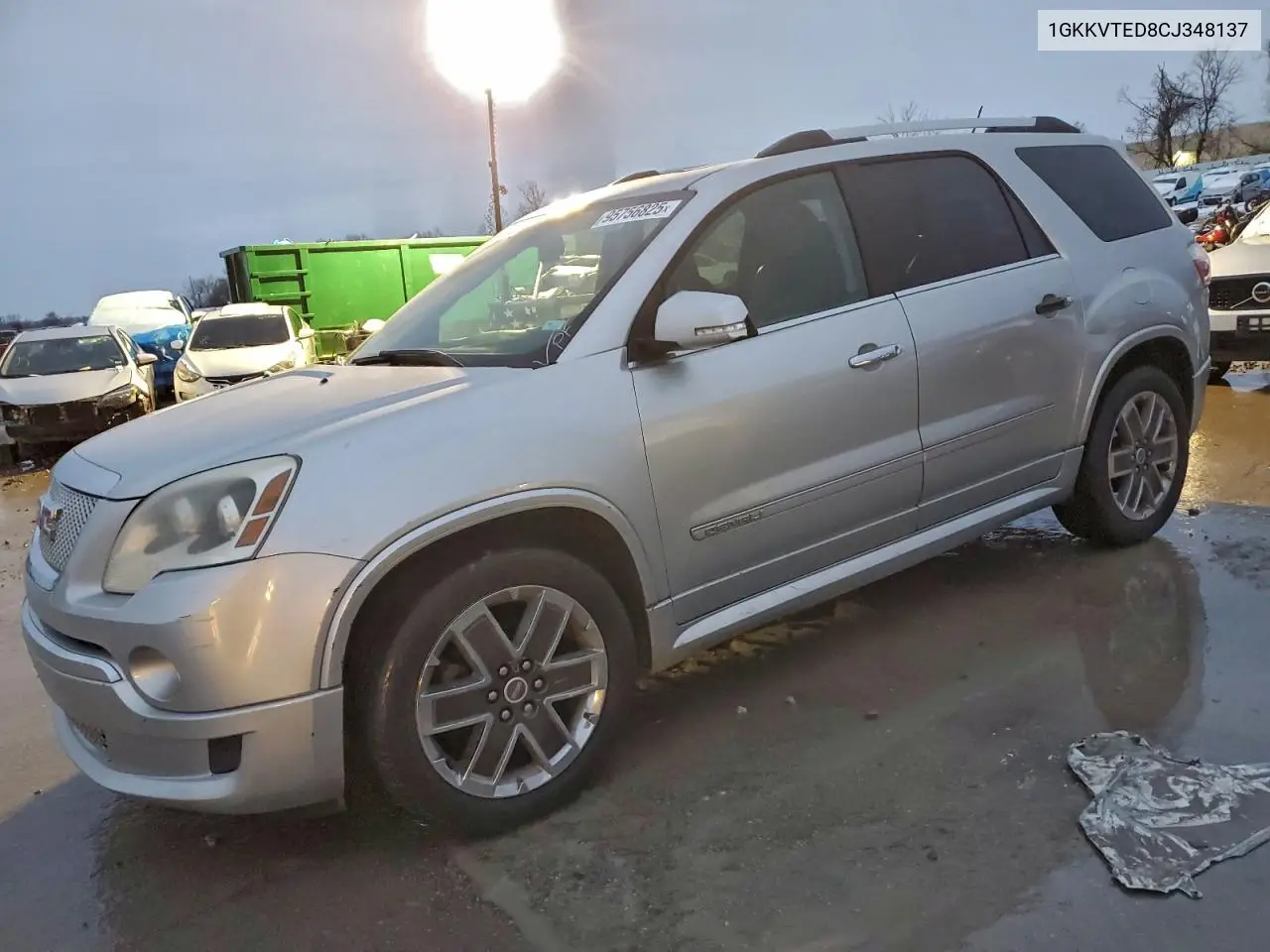 1GKKVTED8CJ348137 2012 GMC Acadia Denali
