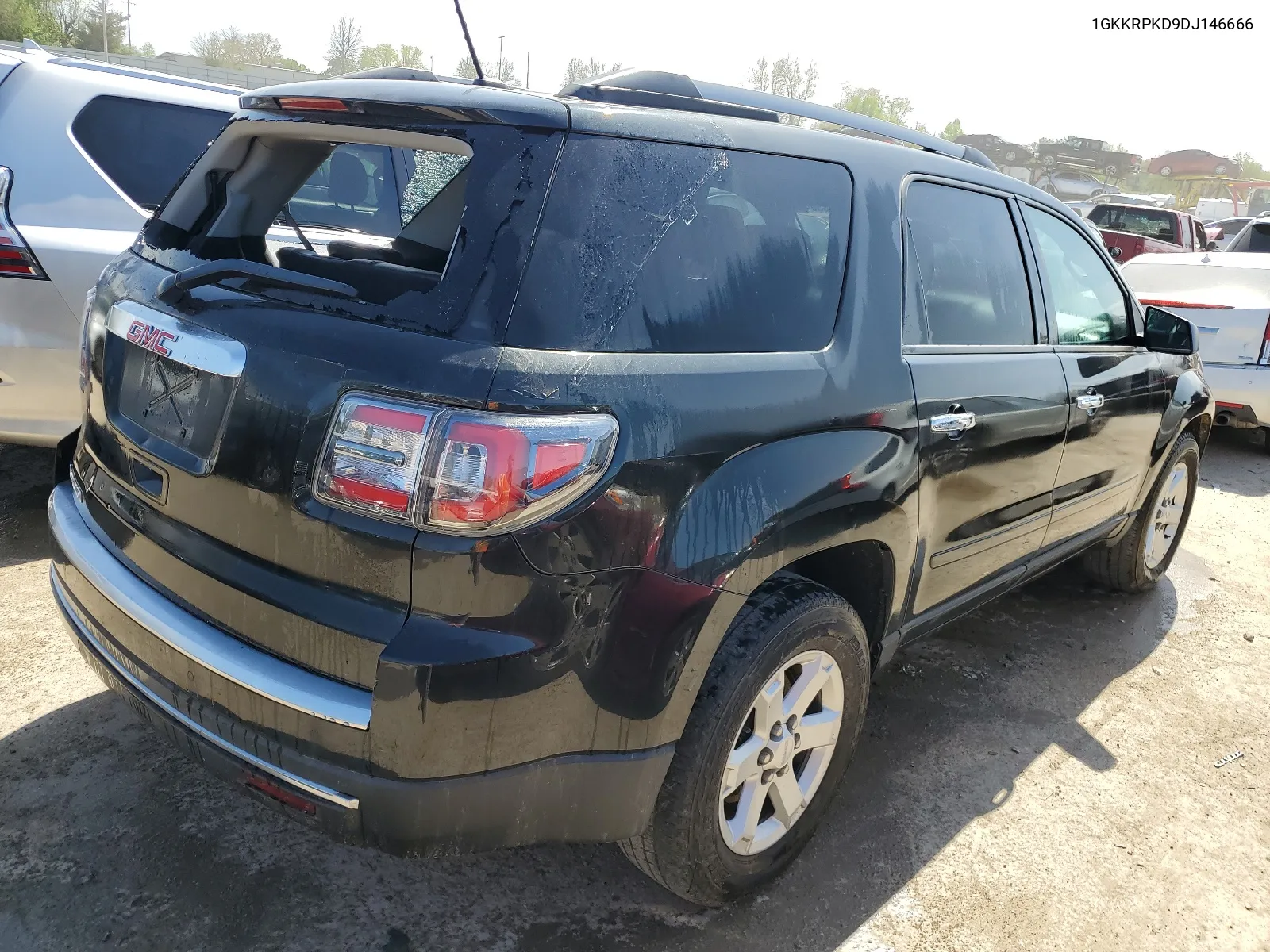 1GKKRPKD9DJ146666 2013 GMC Acadia Sle