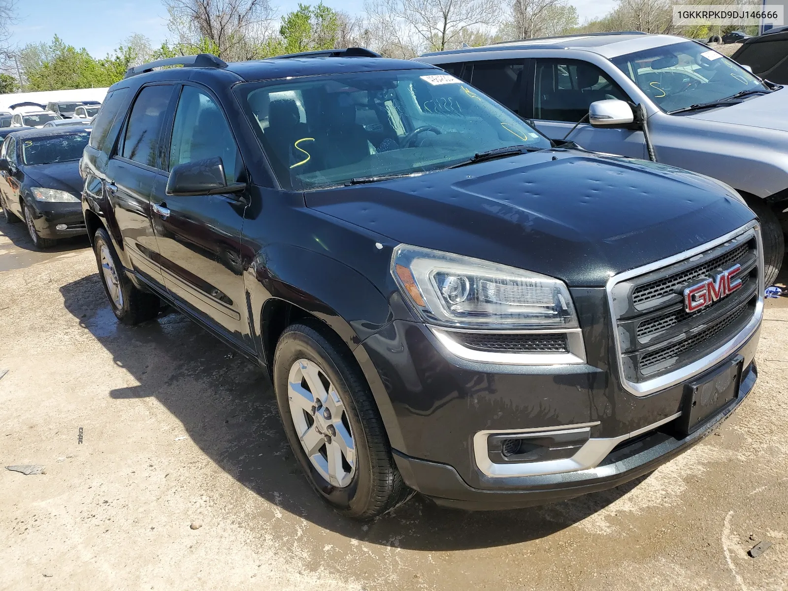 1GKKRPKD9DJ146666 2013 GMC Acadia Sle