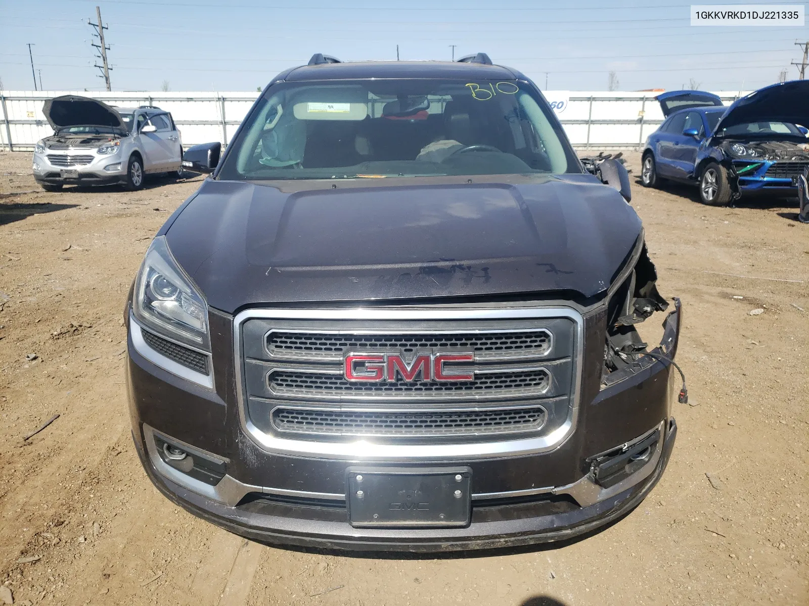 1GKKVRKD1DJ221335 2013 GMC Acadia Slt-1