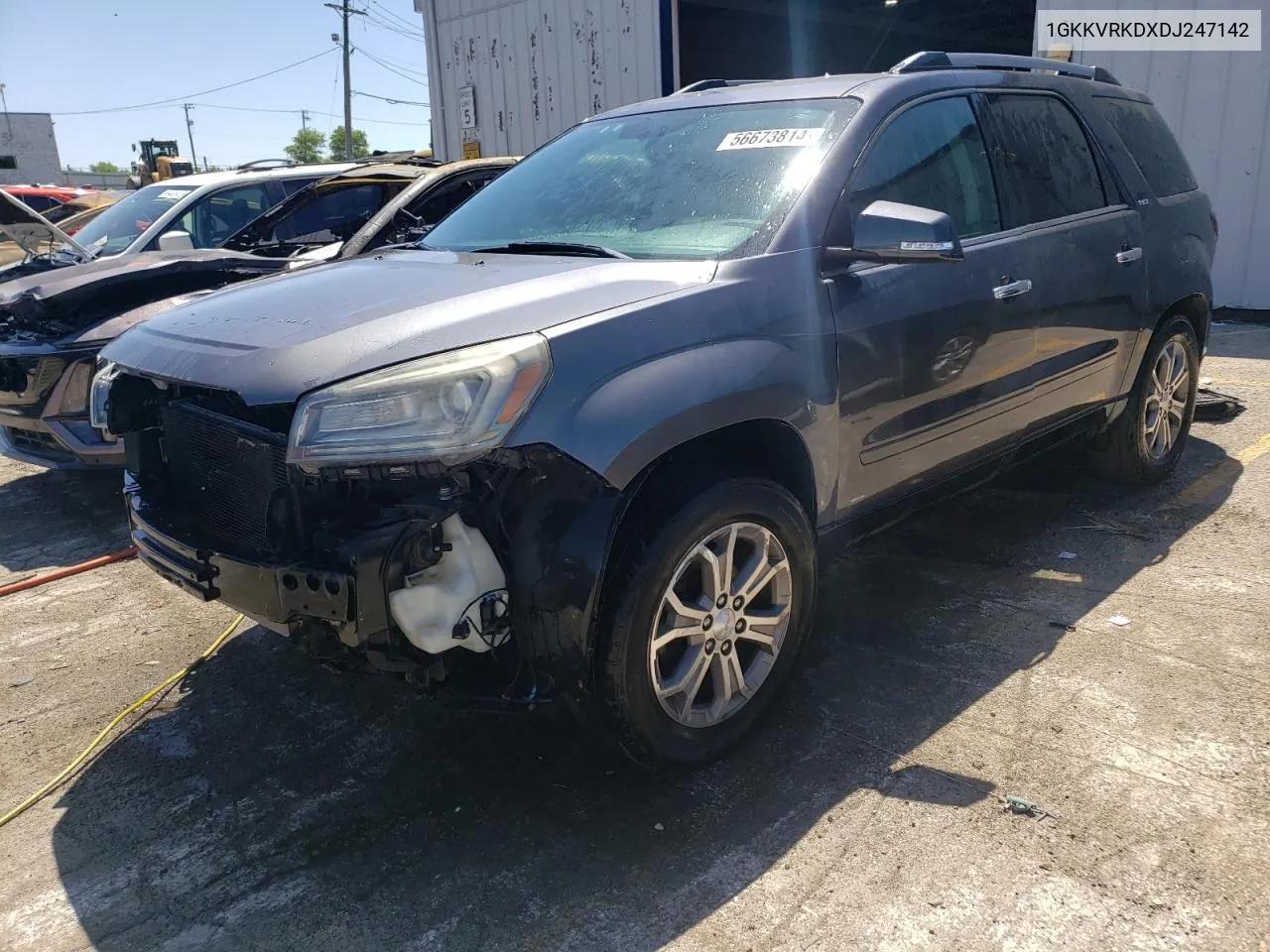 1GKKVRKDXDJ247142 2013 GMC Acadia Slt-1