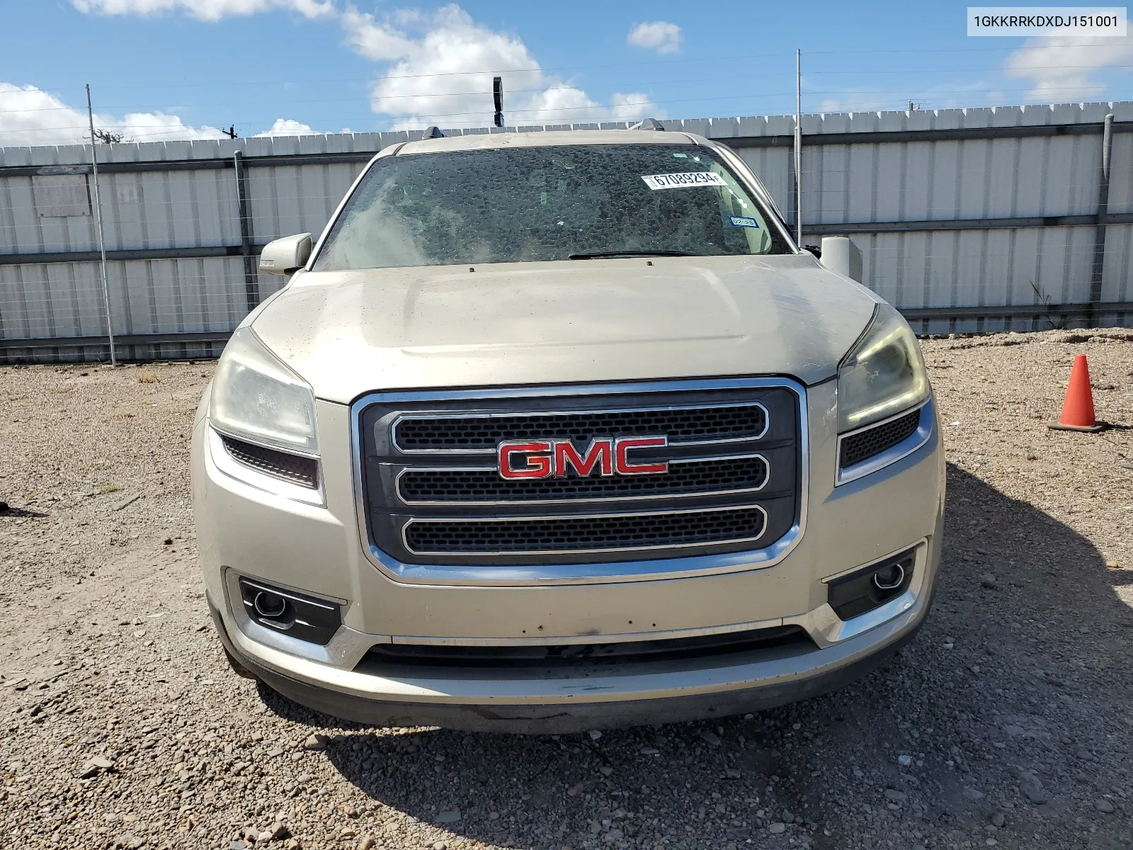 1GKKRRKDXDJ151001 2013 GMC Acadia Slt-1