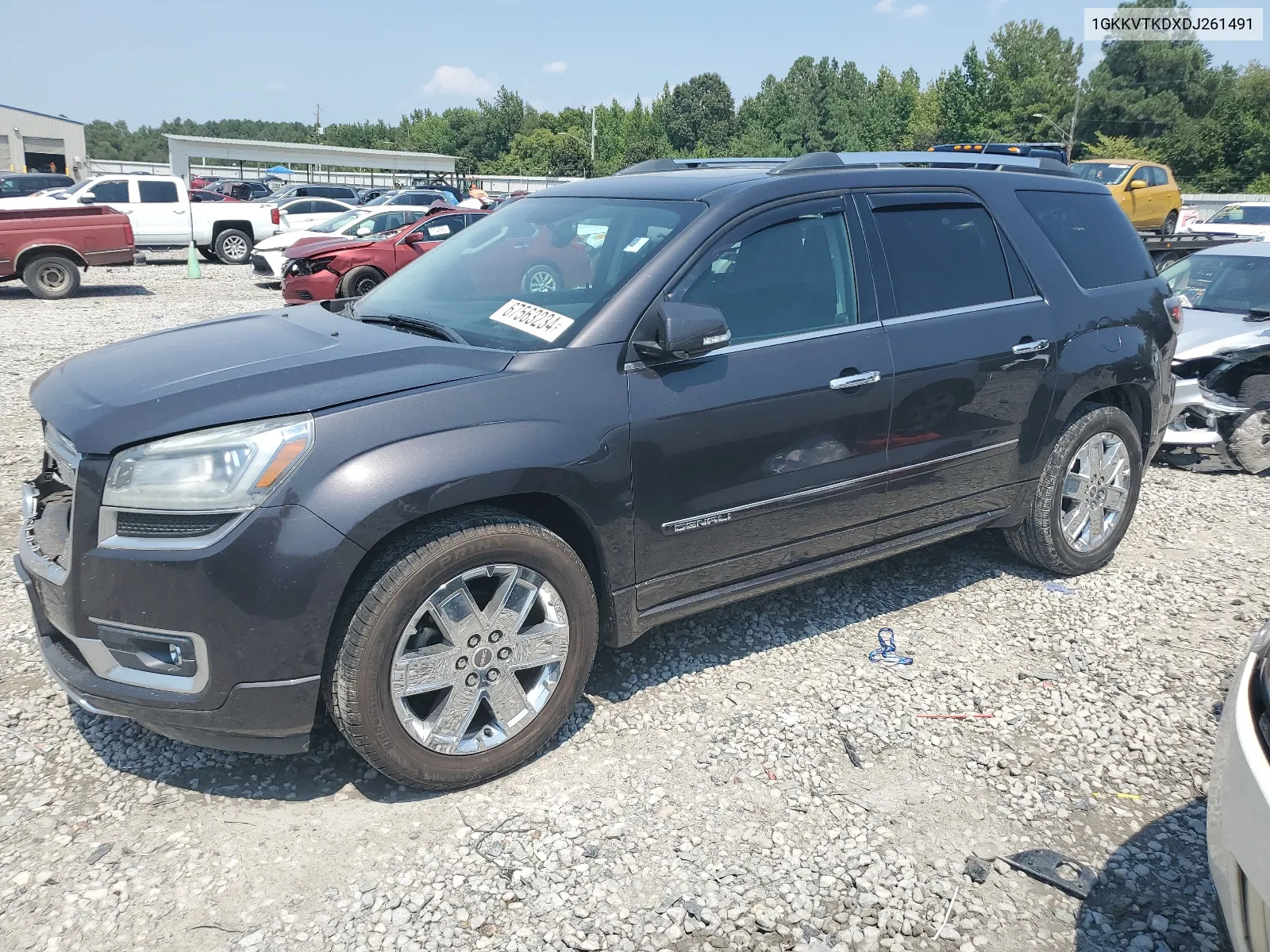 1GKKVTKDXDJ261491 2013 GMC Acadia Denali