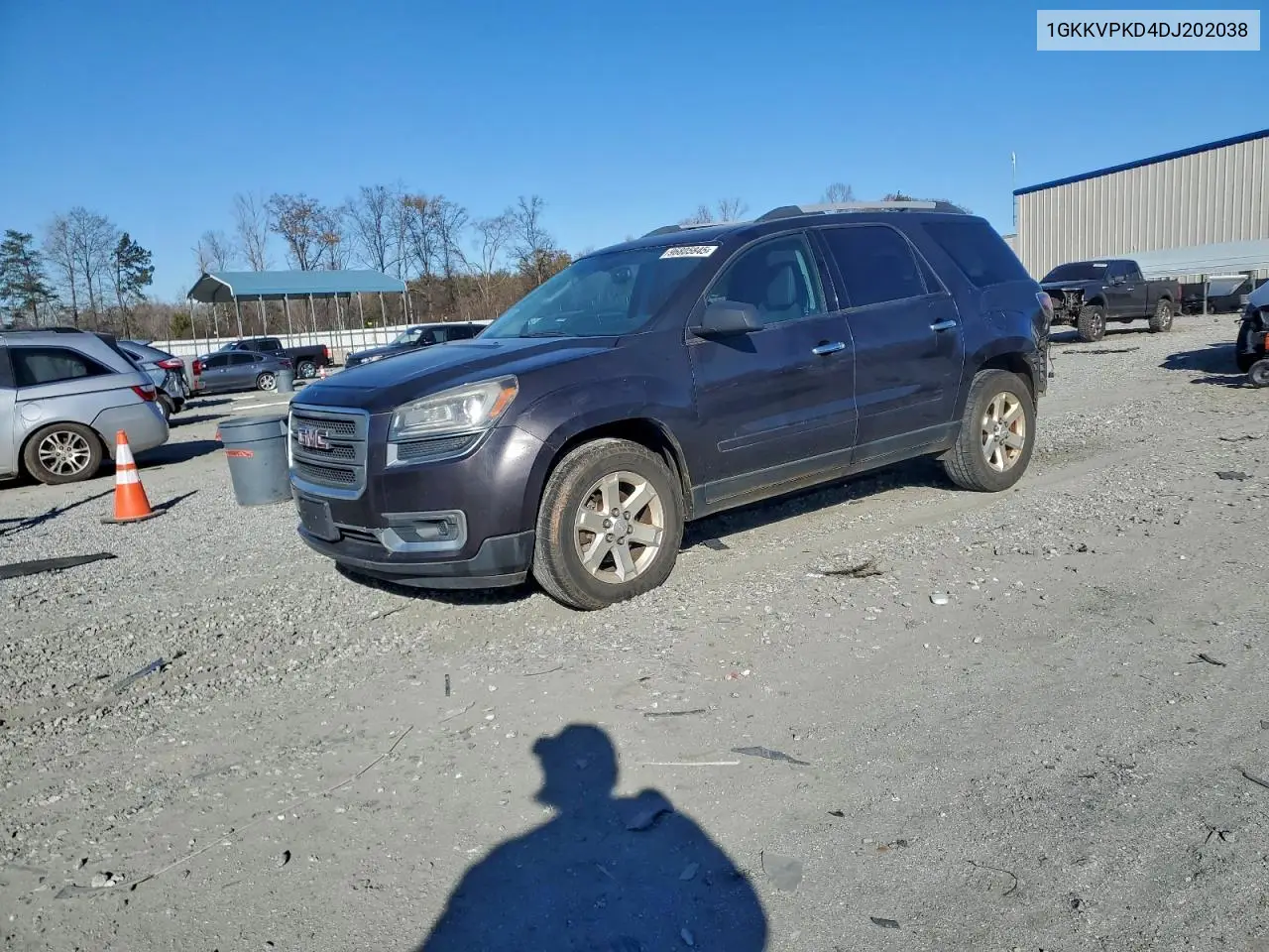 1GKKVPKD4DJ202038 2013 GMC Acadia Sle