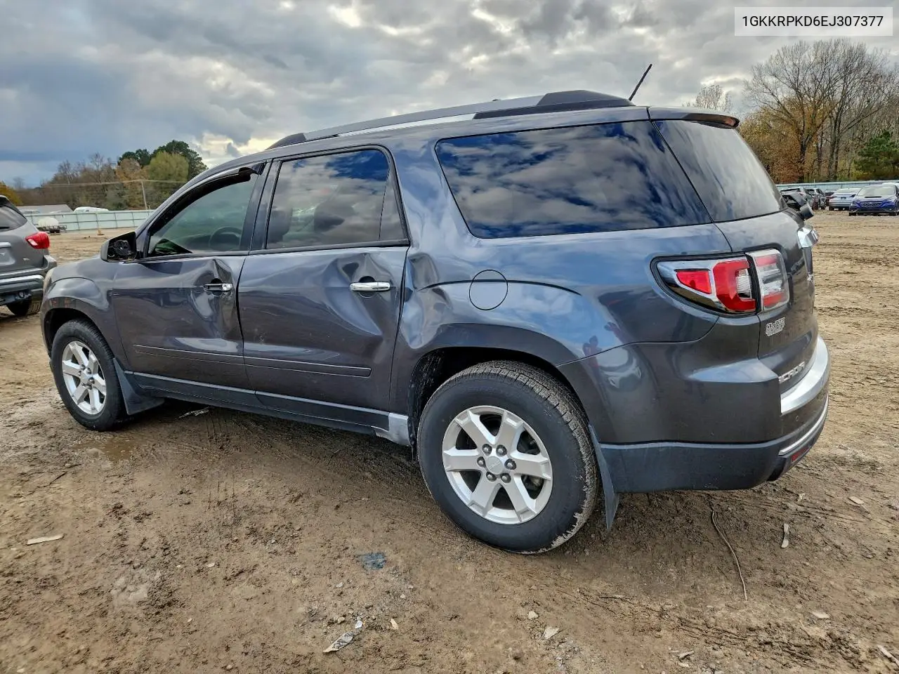 1GKKRPKD6EJ307377 2014 GMC Acadia Sle