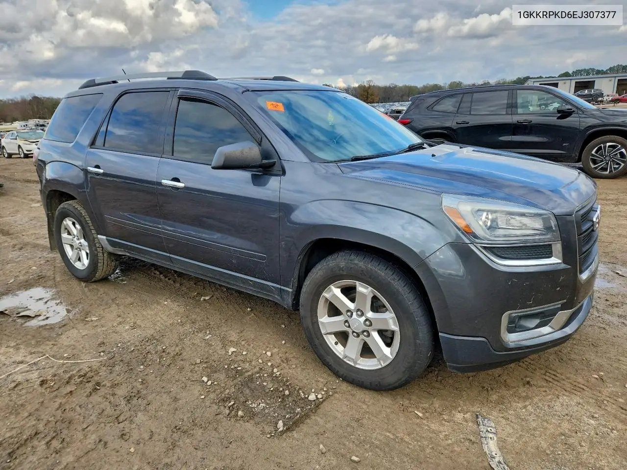 1GKKRPKD6EJ307377 2014 GMC Acadia Sle