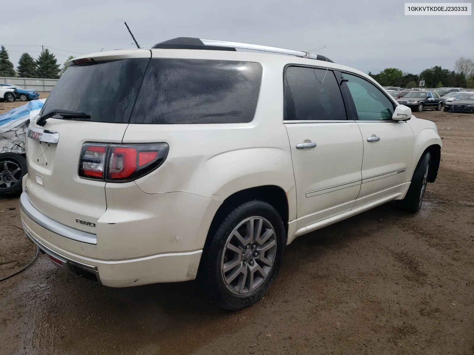 1GKKVTKD0EJ230333 2014 GMC Acadia Denali