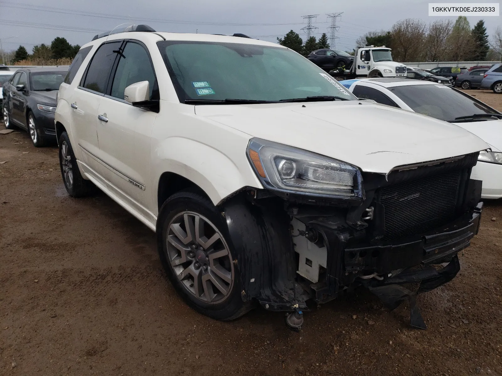 1GKKVTKD0EJ230333 2014 GMC Acadia Denali