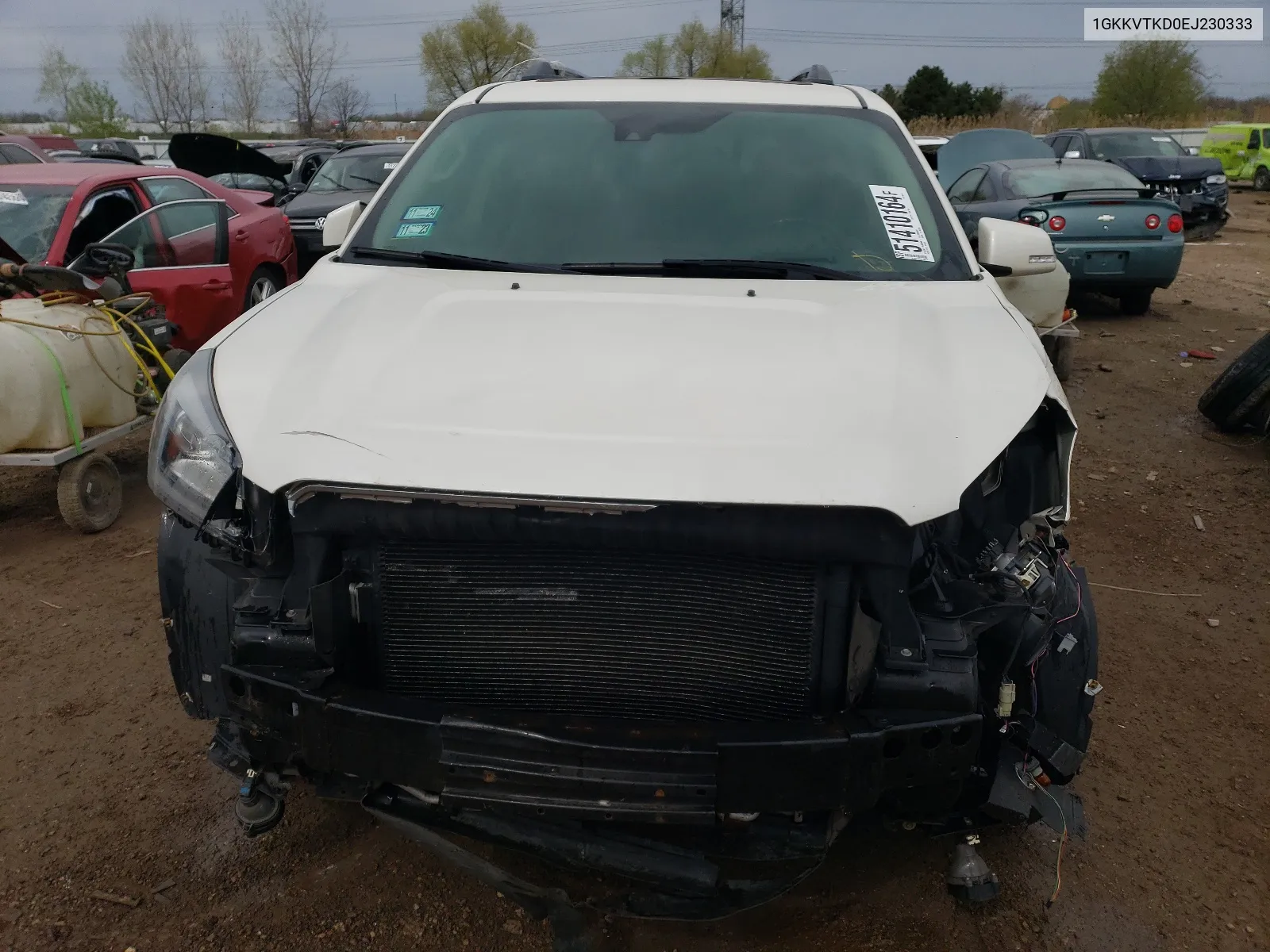 1GKKVTKD0EJ230333 2014 GMC Acadia Denali