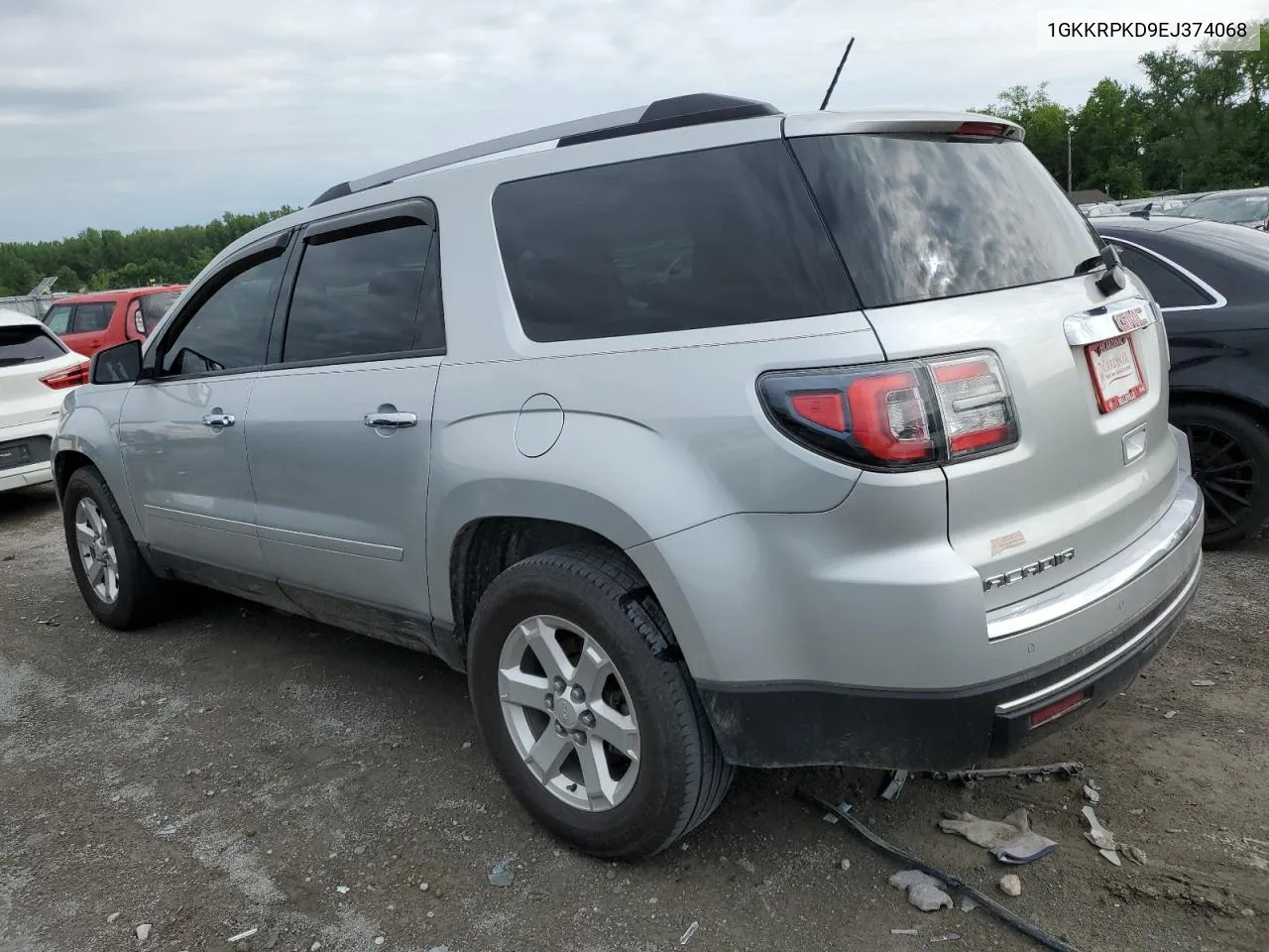 1GKKRPKD9EJ374068 2014 GMC Acadia Sle