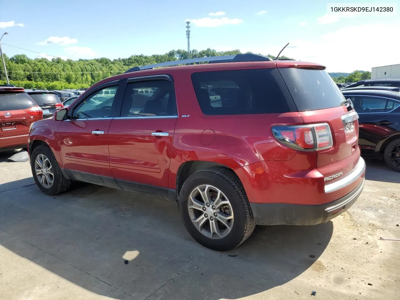 1GKKRSKD9EJ142380 2014 GMC Acadia Slt-2