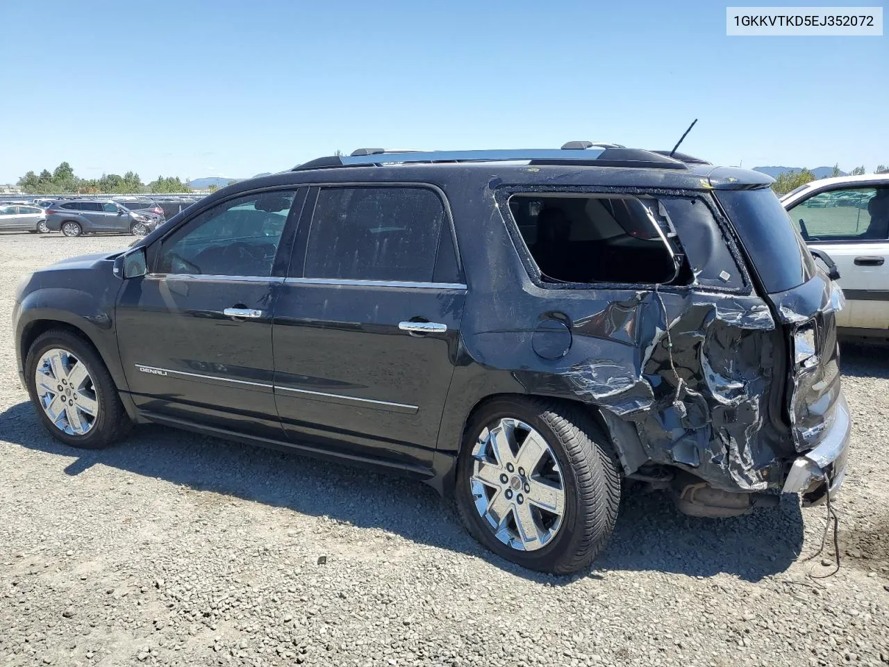 1GKKVTKD5EJ352072 2014 GMC Acadia Denali