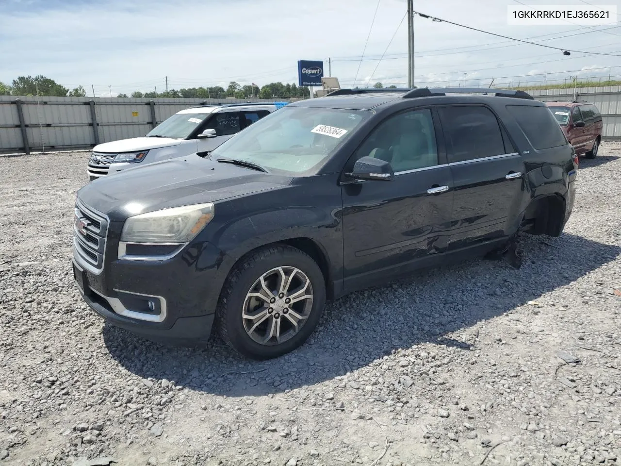 1GKKRRKD1EJ365621 2014 GMC Acadia Slt-1