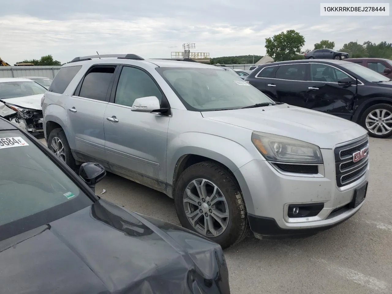 1GKKRRKD8EJ278444 2014 GMC Acadia Slt-1