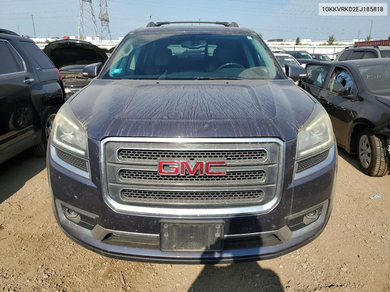 1GKKVRKD2EJ185818 2014 GMC Acadia Slt-1