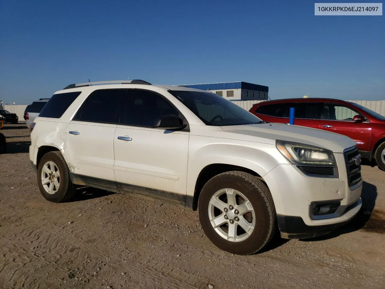 1GKKRPKD6EJ214097 2014 GMC Acadia Sle