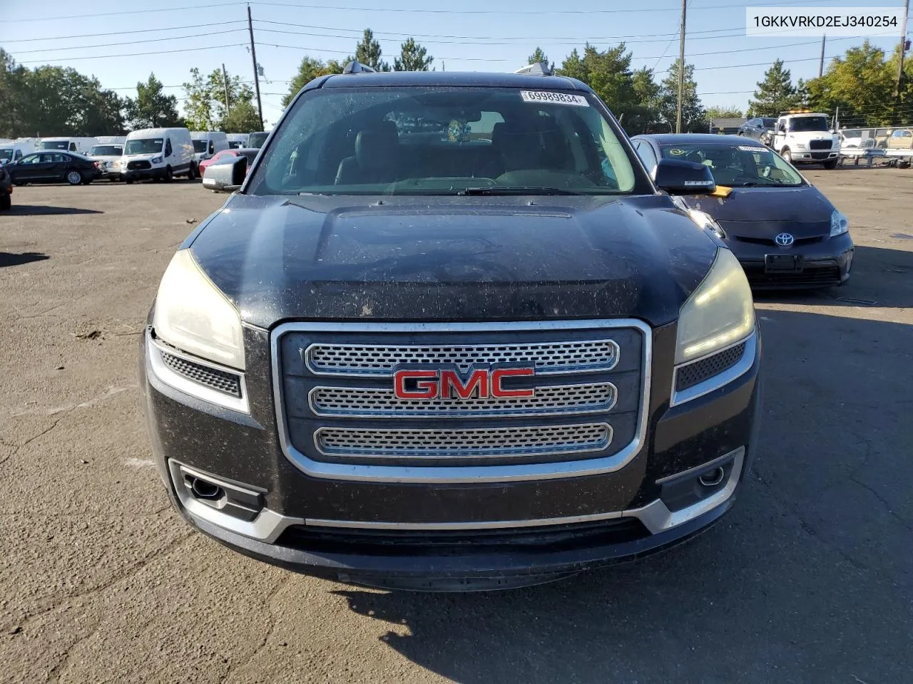 1GKKVRKD2EJ340254 2014 GMC Acadia Slt-1