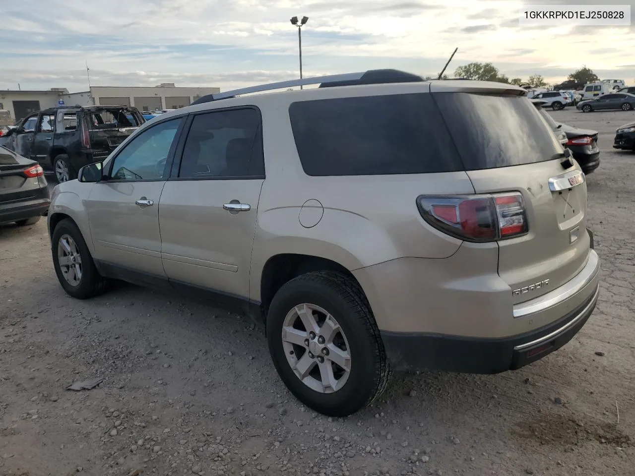 1GKKRPKD1EJ250828 2014 GMC Acadia Sle