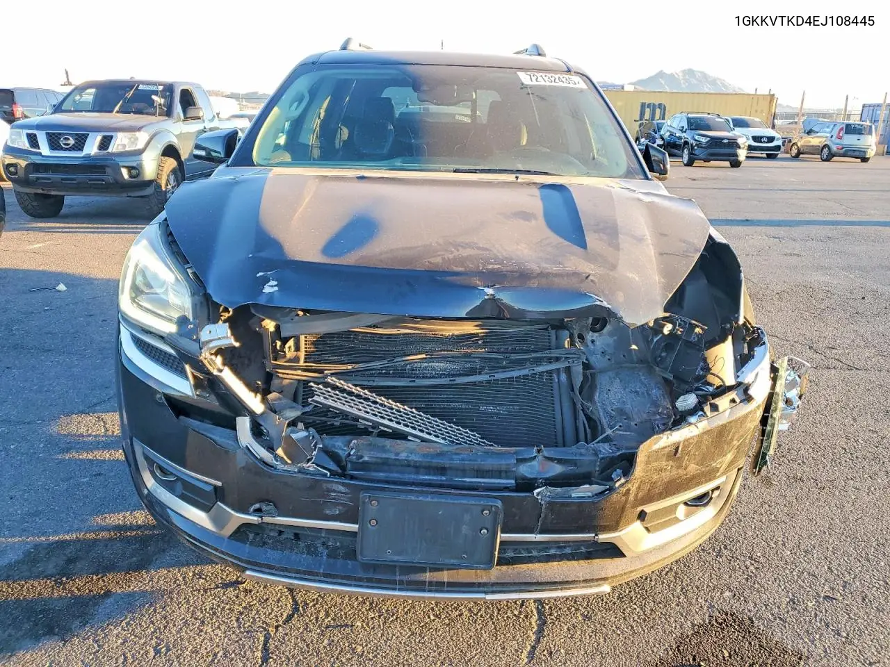 1GKKVTKD4EJ108445 2014 GMC Acadia Denali