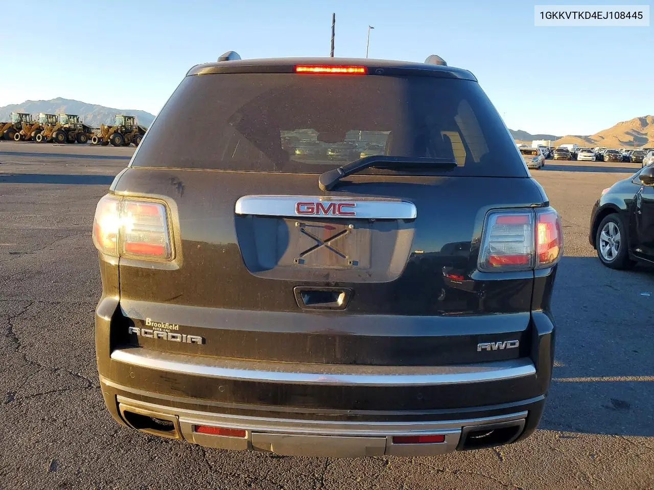 1GKKVTKD4EJ108445 2014 GMC Acadia Denali