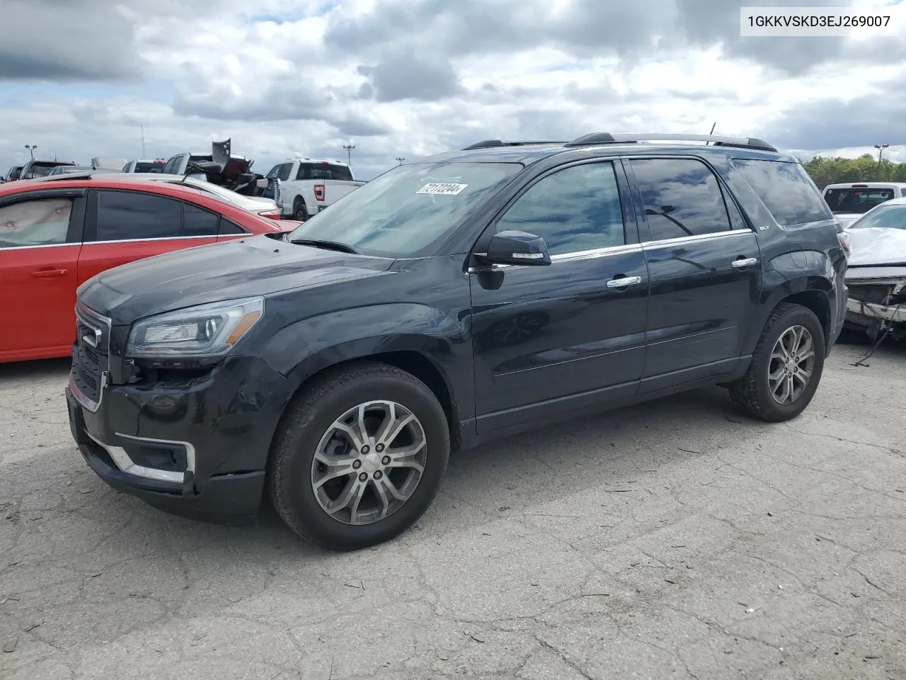 1GKKVSKD3EJ269007 2014 GMC Acadia Slt-2