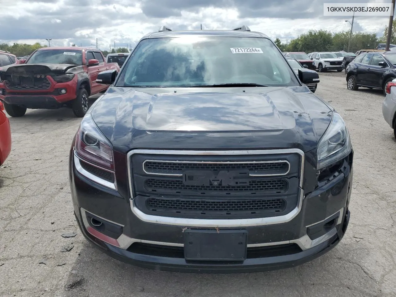 1GKKVSKD3EJ269007 2014 GMC Acadia Slt-2