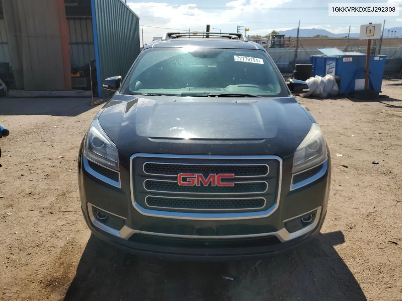 1GKKVRKDXEJ292308 2014 GMC Acadia Slt-1