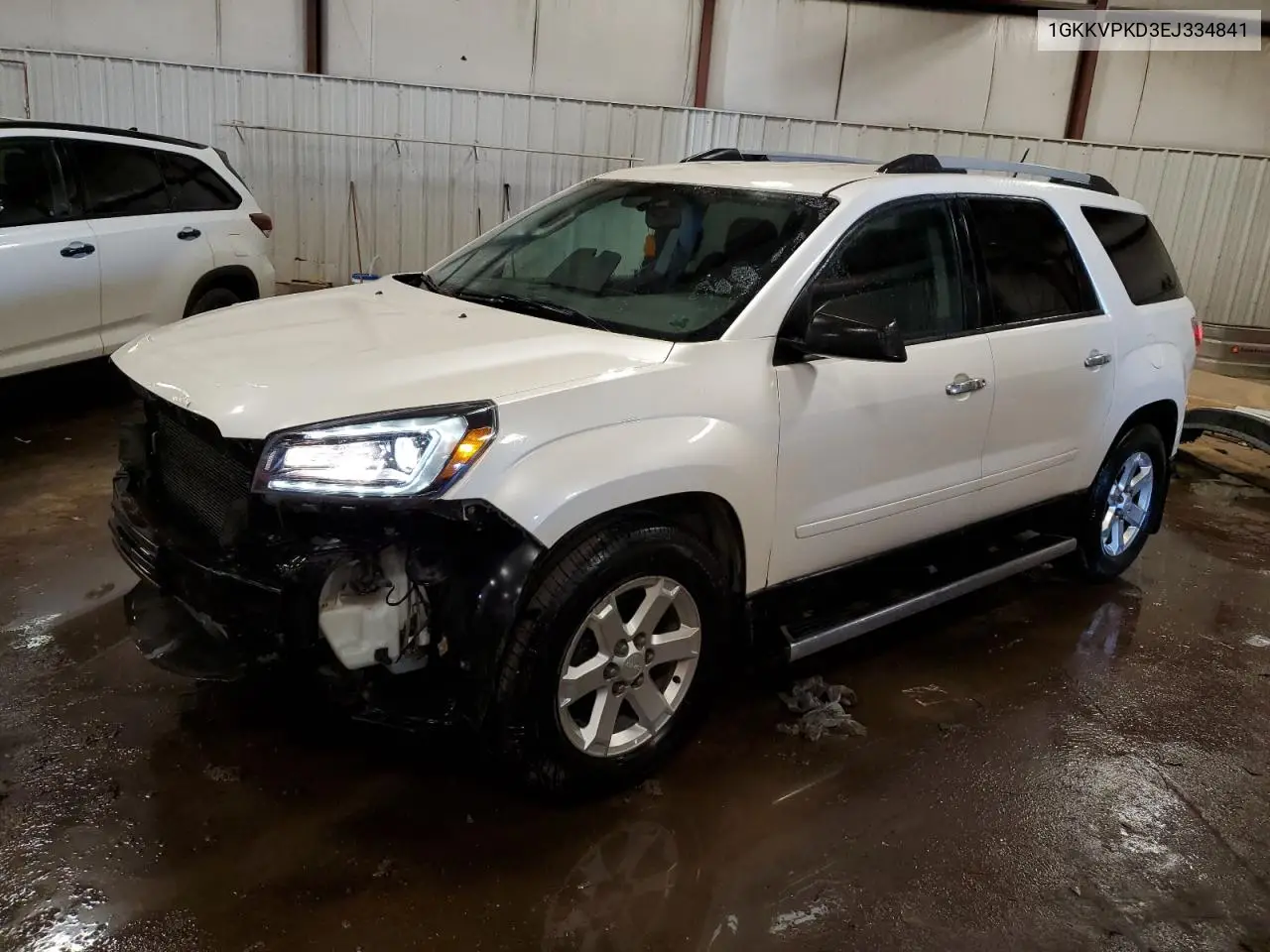 1GKKVPKD3EJ334841 2014 GMC Acadia Sle