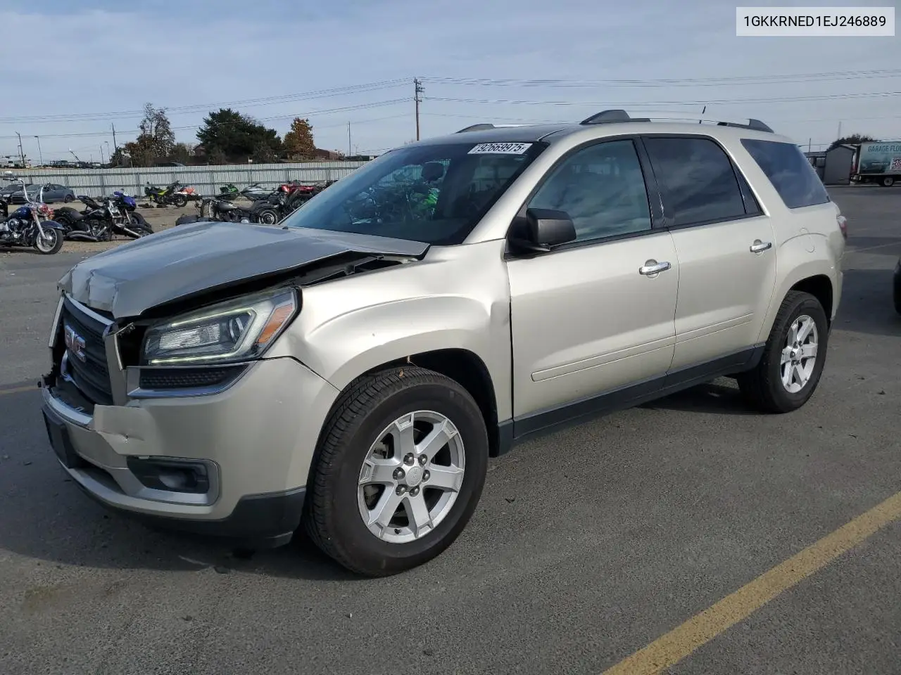 1GKKRNED1EJ246889 2014 GMC Acadia Sle