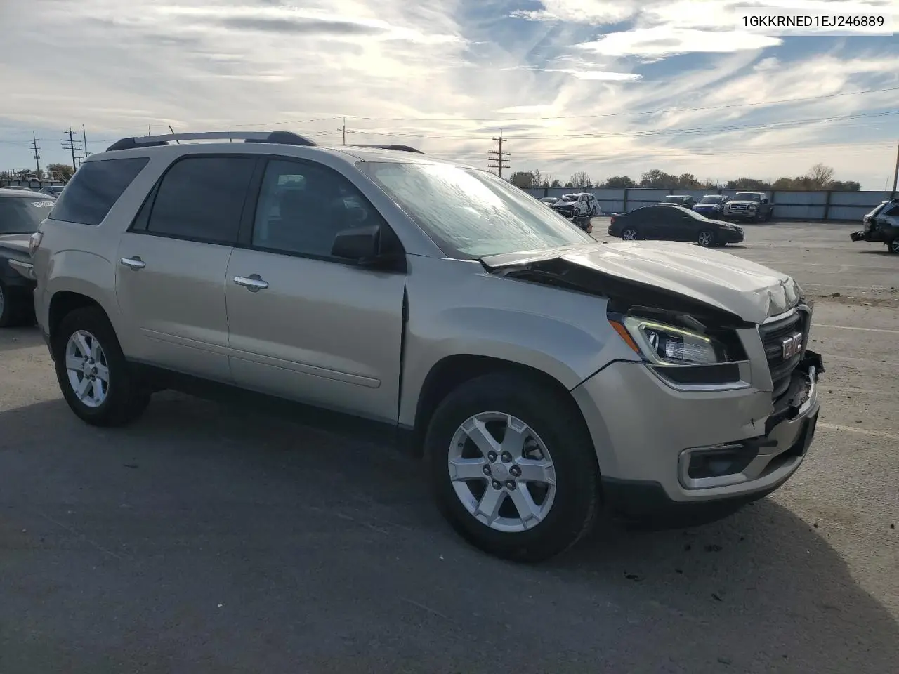 1GKKRNED1EJ246889 2014 GMC Acadia Sle