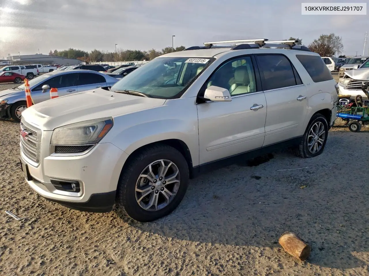 1GKKVRKD8EJ291707 2014 GMC Acadia Slt-1